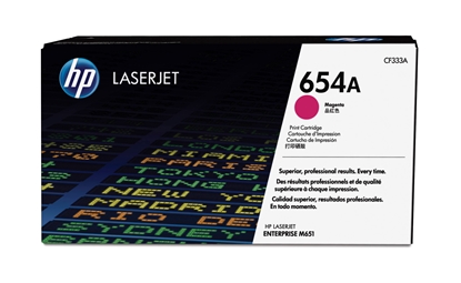Attēls no HP 654A Magenta Original LaserJet Toner Cartridge