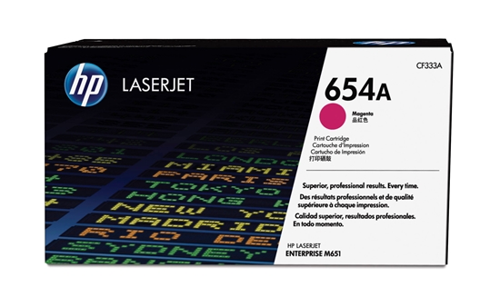 Picture of HP 654A Magenta Original LaserJet Toner Cartridge