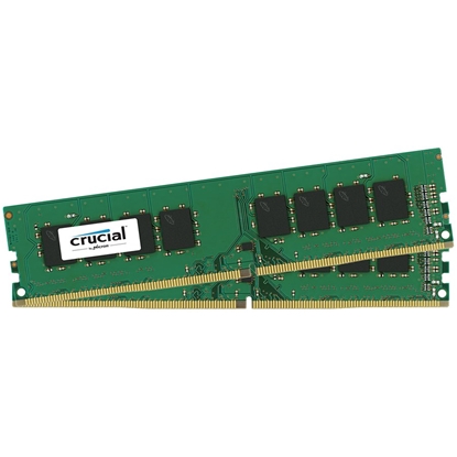 Изображение Crucial DDR4-2400 Kit       16GB 2x8GB UDIMM CL17 (8Gbit)