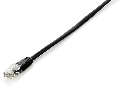 Attēls no Equip Cat.6 U/UTP Patch Cable, 0.5m, Black