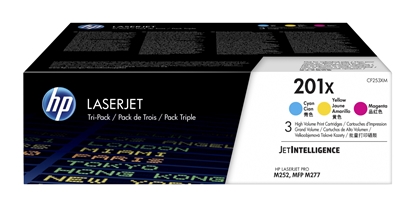 Attēls no HP Toner CF 253 XM C/M/Y No. 201 X