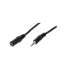 Picture of Logilink AudioVerl. 1x 3,5mm -> 1x 3,5mm St/Bu 10.00m bk
