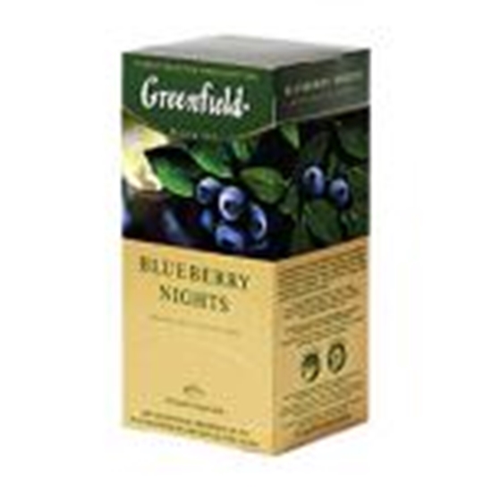 Picture of GREENFIELD Blueberry Nights melnā tēja 25 x 1.5g.