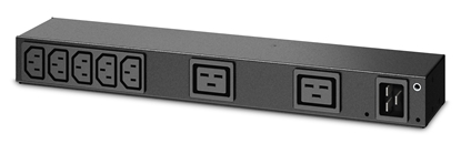 Изображение APC AP6120A power distribution unit (PDU) 7 AC outlet(s) 0U/1U Black