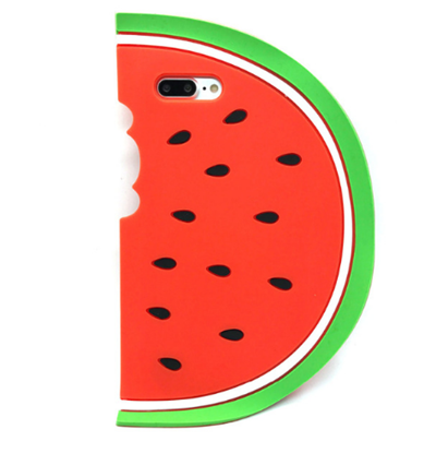 Attēls no Mocco 3D Silikone Back Case For Mobile Phone Water-Melon Apple iPhone 6 / 6S Plus