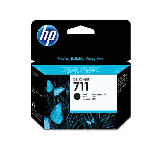 Picture of HP CZ 133 A ink cartridge black No. 711