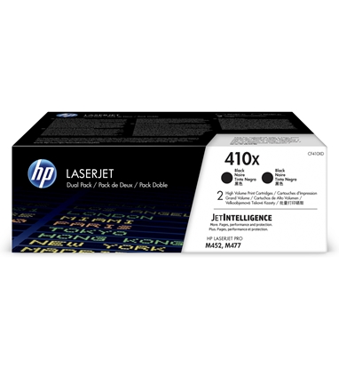 Attēls no HP Toner CF 410 XD black No. 410 X          Twin Pack