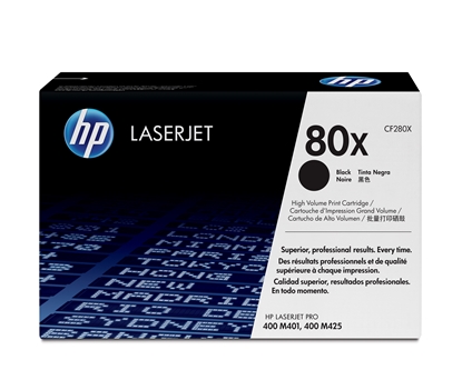 Изображение HP Toner CF 280 X black No. 80