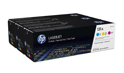 Изображение HP Toner Multi Pack No. 131 A C/M/Y                    U0SL1AM
