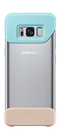 Picture of Samsung EF-MG955 mobile phone case 15.8 cm (6.2") Cover Beige, Turquoise