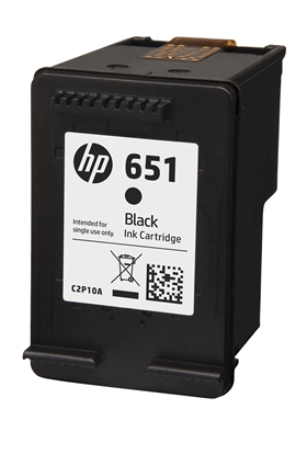 Attēls no HP 651 Black Original Ink Advantage Cartridge