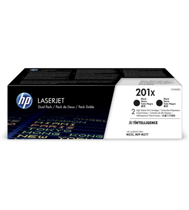 Attēls no HP Toner CF 400 XD black No. 201 X          Twin Pack
