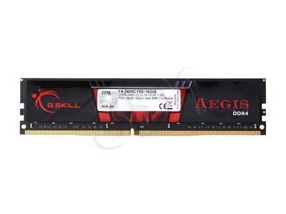 Picture of Pamięć G.Skill Aegis, DDR4, 16 GB, 2400MHz, CL15 (F4-2400C15S-16GIS)
