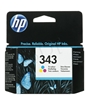 Picture of HP 343 3-Color Ink Cartridge, 260 pages, for HP Photosmart 325, 375, Officejet 6210, DeskJet 5740,5740xi