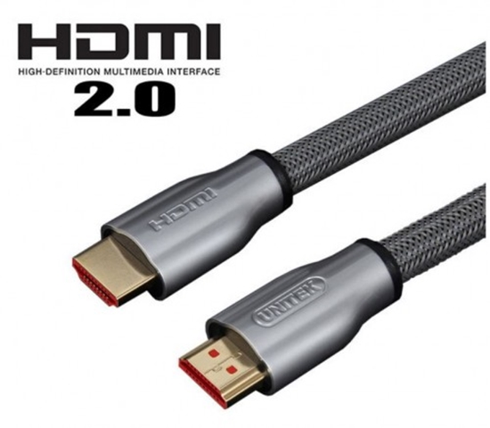 Picture of Kabel Unitek HDMI - HDMI 1m srebrny (Y-C136RGY)