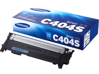 Picture of Samsung CLT-C404S Cyan Original Toner Cartridge