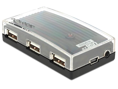 Изображение Delock USB 2.0 External Hub 4 Port