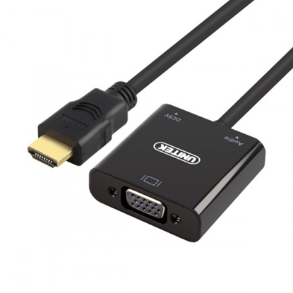 Picture of Adapter HDMI to VGA + AUDIO; Y-6333 