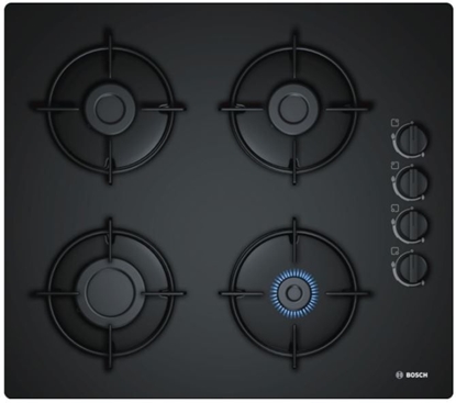 Picture of Bosch POP6B6B10 hob Black Built-in Gas 4 zone(s)