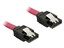 Изображение Delock Cable SATA 6 Gbs  20cm straightstraight red
