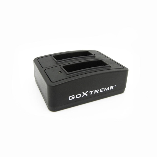 Изображение GoXtreme Dual charger f. batt R-WiFi,Enduro,Disc,Pio 01491