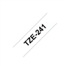 Picture of Brother labelling tape TZE-241 white/black   18 mm