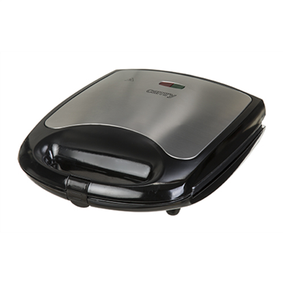 Attēls no Camry | CR 3023 | Sandwich maker XL | 1500 W | Number of plates 1 | Number of pastry 4 | Black