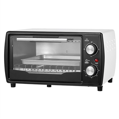 Picture of Camry Oven CR 6016  Integrated timer, 9 L, 1000 W, Black/White, Mechanical