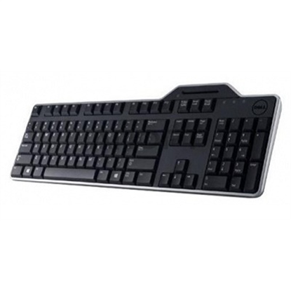 Picture of Russian (QWERTY) Dell KB-813 Smartcard Reader USB Keyboard Black