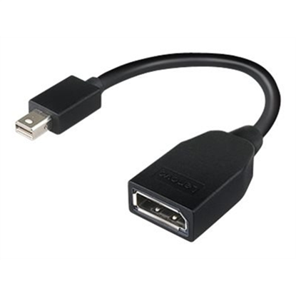 Изображение Lenovo 4X90L13971 DisplayPort cable Mini DisplayPort Black