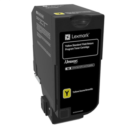Attēls no Lexmark 74C2SY0 toner cartridge 1 pc(s) Original Yellow