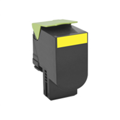 Picture of Lexmark 802SY toner cartridge 1 pc(s) Original Yellow