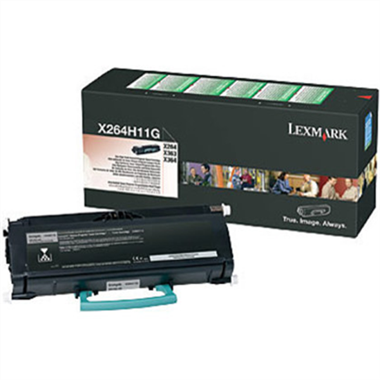 Picture of Lexmark X264H11G toner cartridge 1 pc(s) Original Black