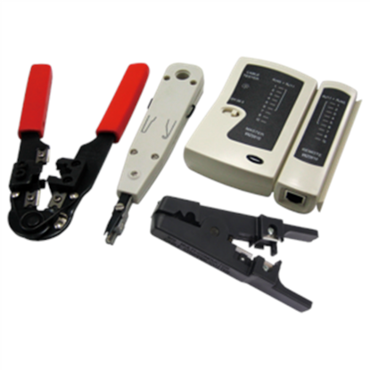 Picture of Logilink | Networking Tool Set with Bag, 4 parts