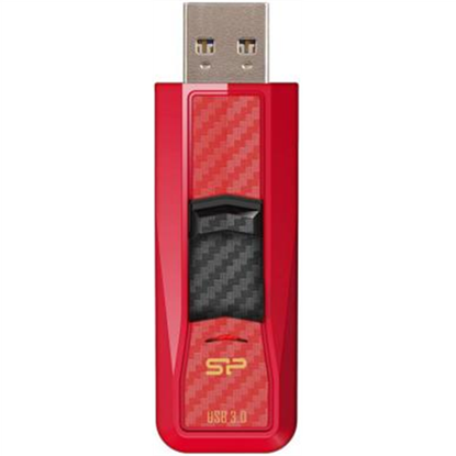 Attēls no Silicon Power flash drive 32GB Blaze B50 USB 3.0, red
