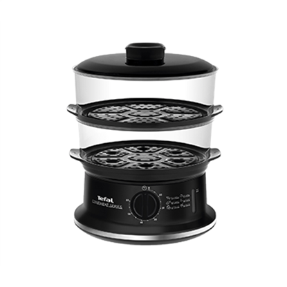 Изображение Tefal - дребна електродомакинска техника-Уреди за готвене steam cooker 3 basket(s) Freestanding Black