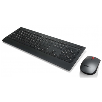 Изображение Lenovo 4X30H56829 keyboard Mouse included RF Wireless QWERTY US English Black