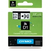 Picture of Dymo D1 6mm Black/White labels 43613