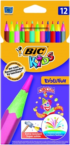 Изображение BIC Colored pencils EVOLUTION CIRCUS 12 colours 8957893