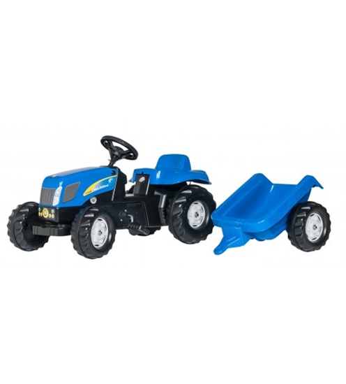 Изображение Bērnu traktors ar pedāļiem rollyKid NH T7040 (2,5-5g.) 013074