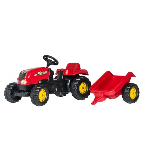 Picture of Bērnu traktors ar pedāļiem ar piekabi rollyKid- X (2,5 - 5 gadiem) 012121 Vācija