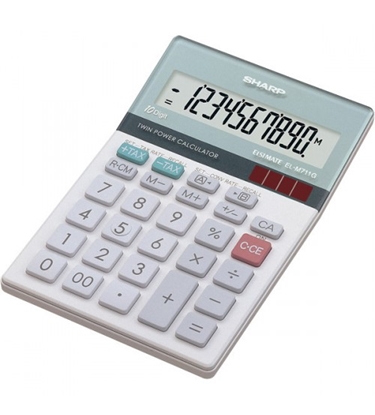 Attēls no Elektroniskais kalkulators SHARP EL-M711G