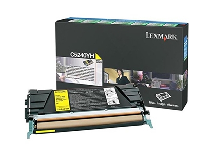 Изображение Lexmark C5240YH toner cartridge Original Cyan, Yellow