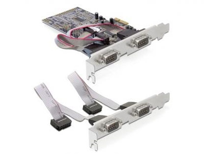 Picture of Delock PCI Express Card  4 x Serial