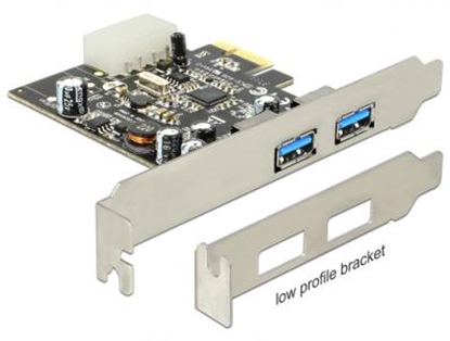 Attēls no Delock PCI Express Card  2 x external USB 3.0