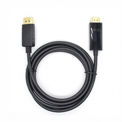 Attēls no DisplayPort - HDMI Kabel 1.8m. czarny 