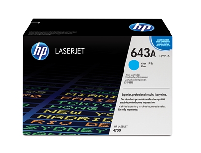 Attēls no HP 643A Cyan Original LaserJet Toner Cartridge