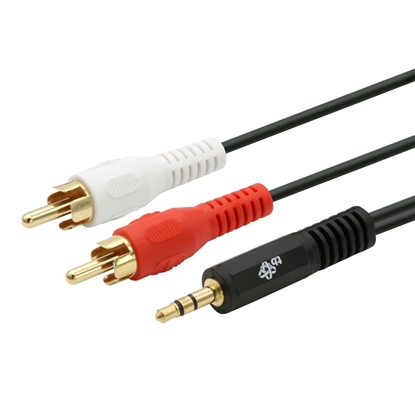 Picture of Kabel 3,5mm Mini Jack - 2x RCA M/M (chinch) 2,5m