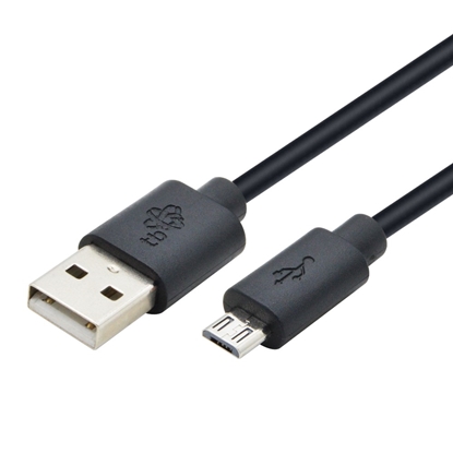 Изображение Kabel USB - Micro USB 3 m. czarny