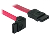 Picture of Delock cable SATA 50cm downstraight red